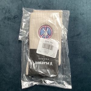 Playboy Socks in Stone